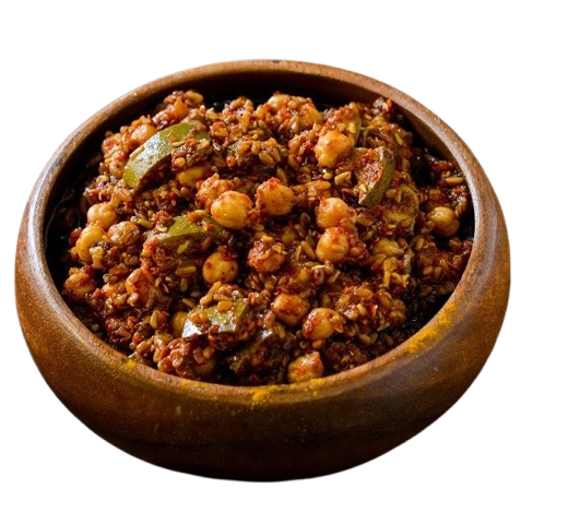 Chana Methi Keri Achar