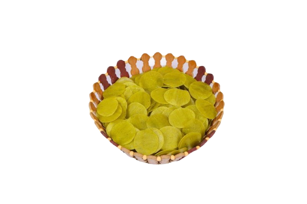 Rice methi disco papad