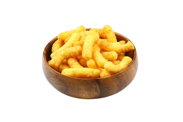 Corn Kurkura (ready to fry)