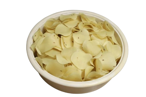 Jeera Rice Papad disco