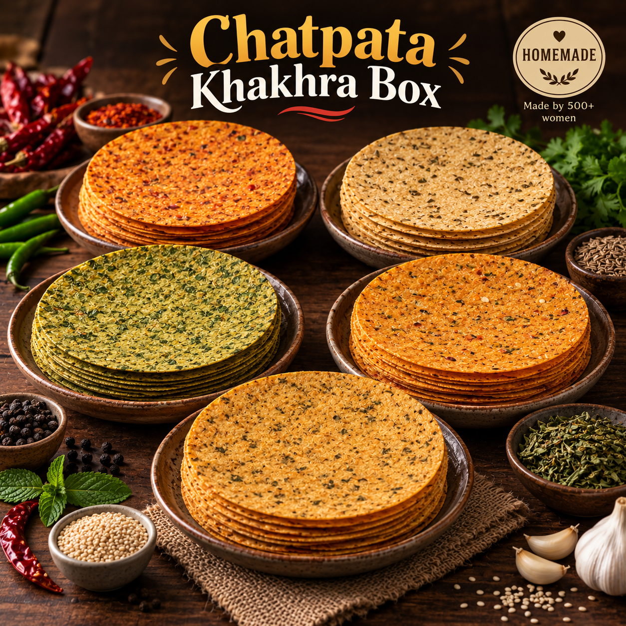 Chatpata Khakhra Box
