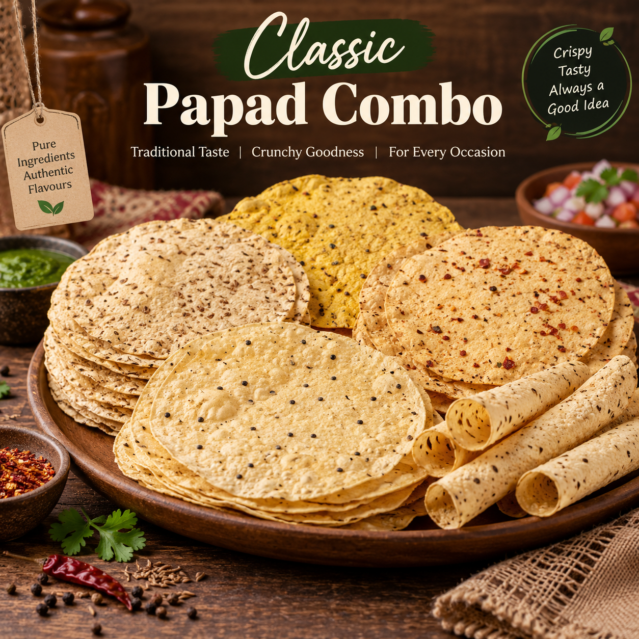 Classic Papad Combo