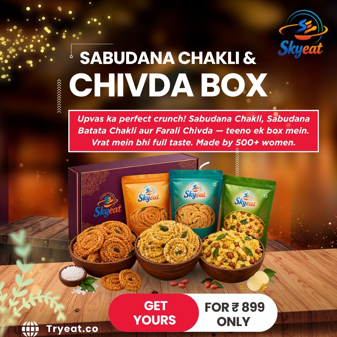 Sabudana Chakli & Chivda Box