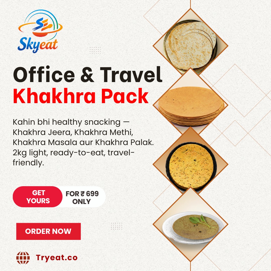 Office & Travel Khakhra Pack