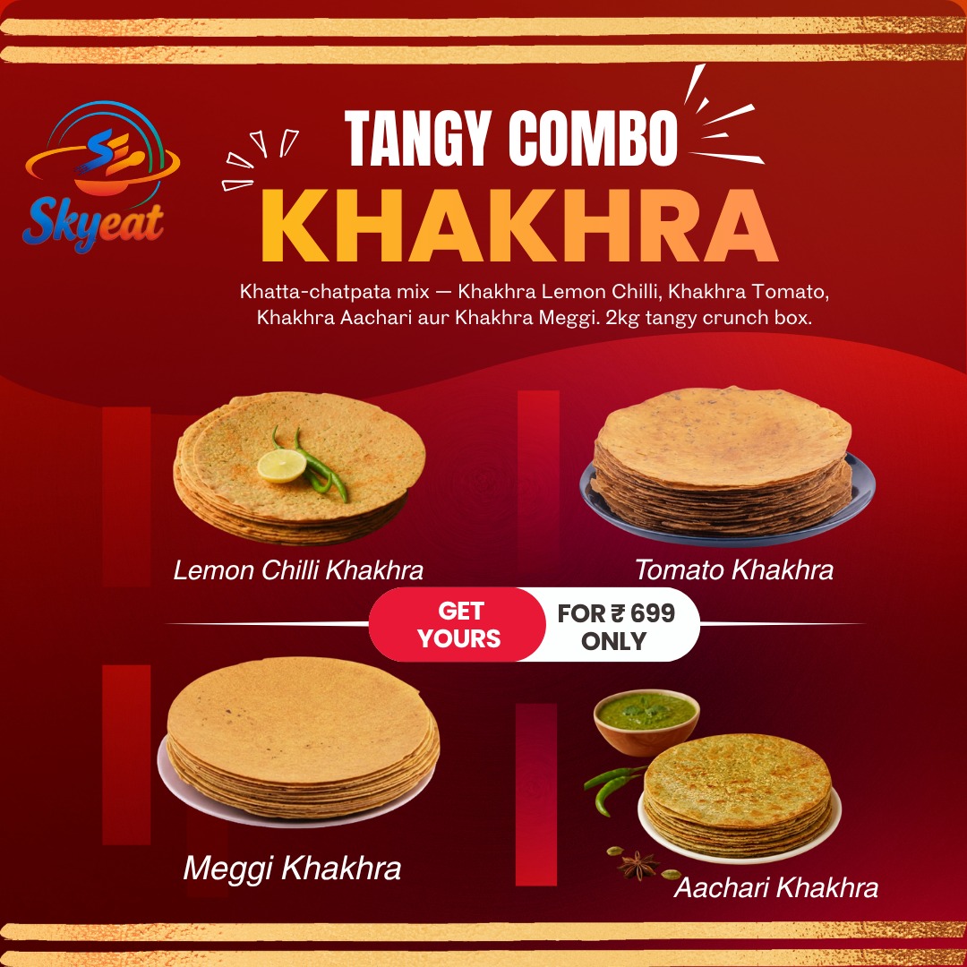Tangy Khakhra Combo