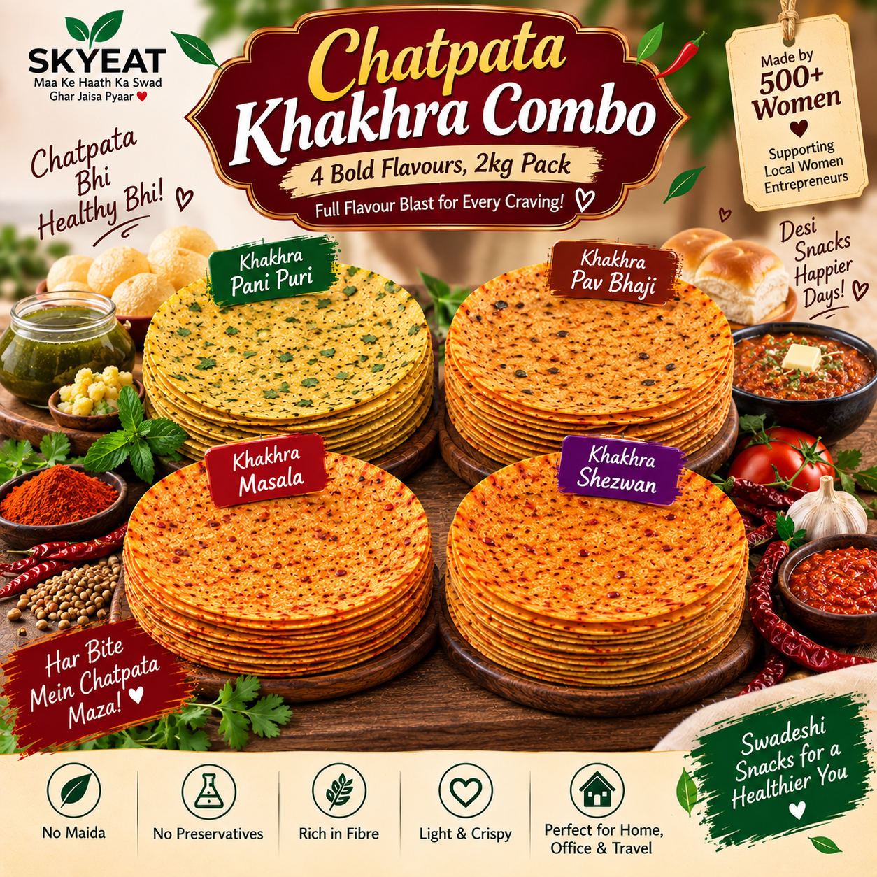 Chatpata Khakhra Box