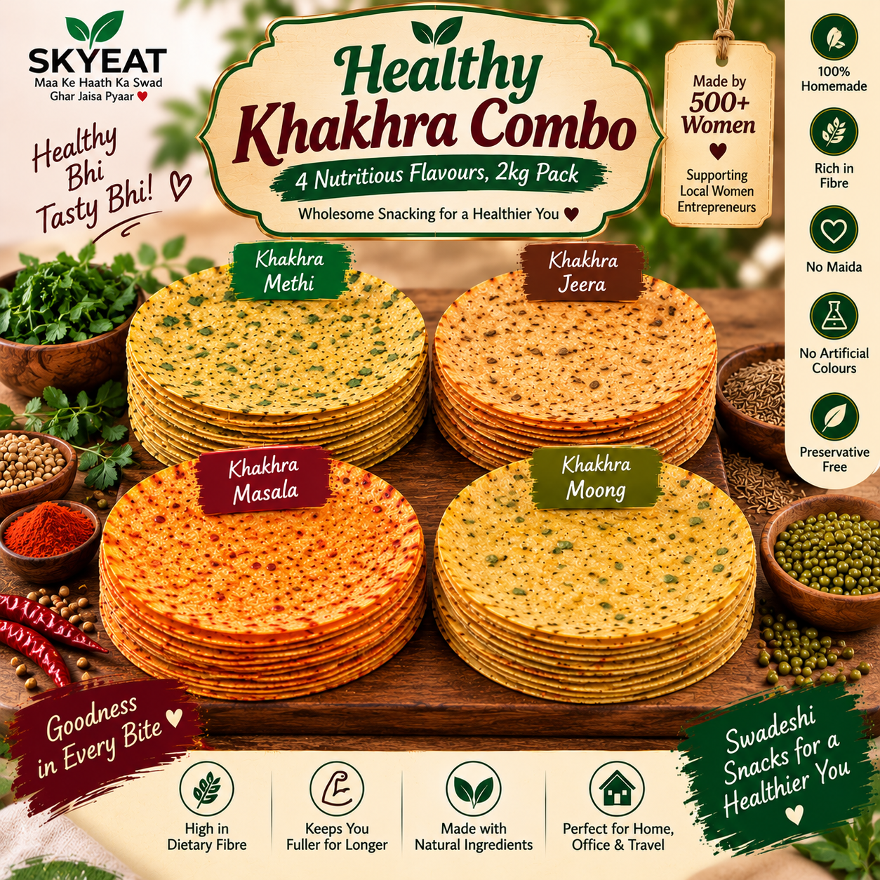 Healthy Khakhra Box