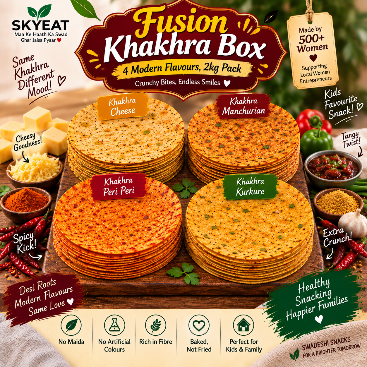 Fusion Khakhra Box