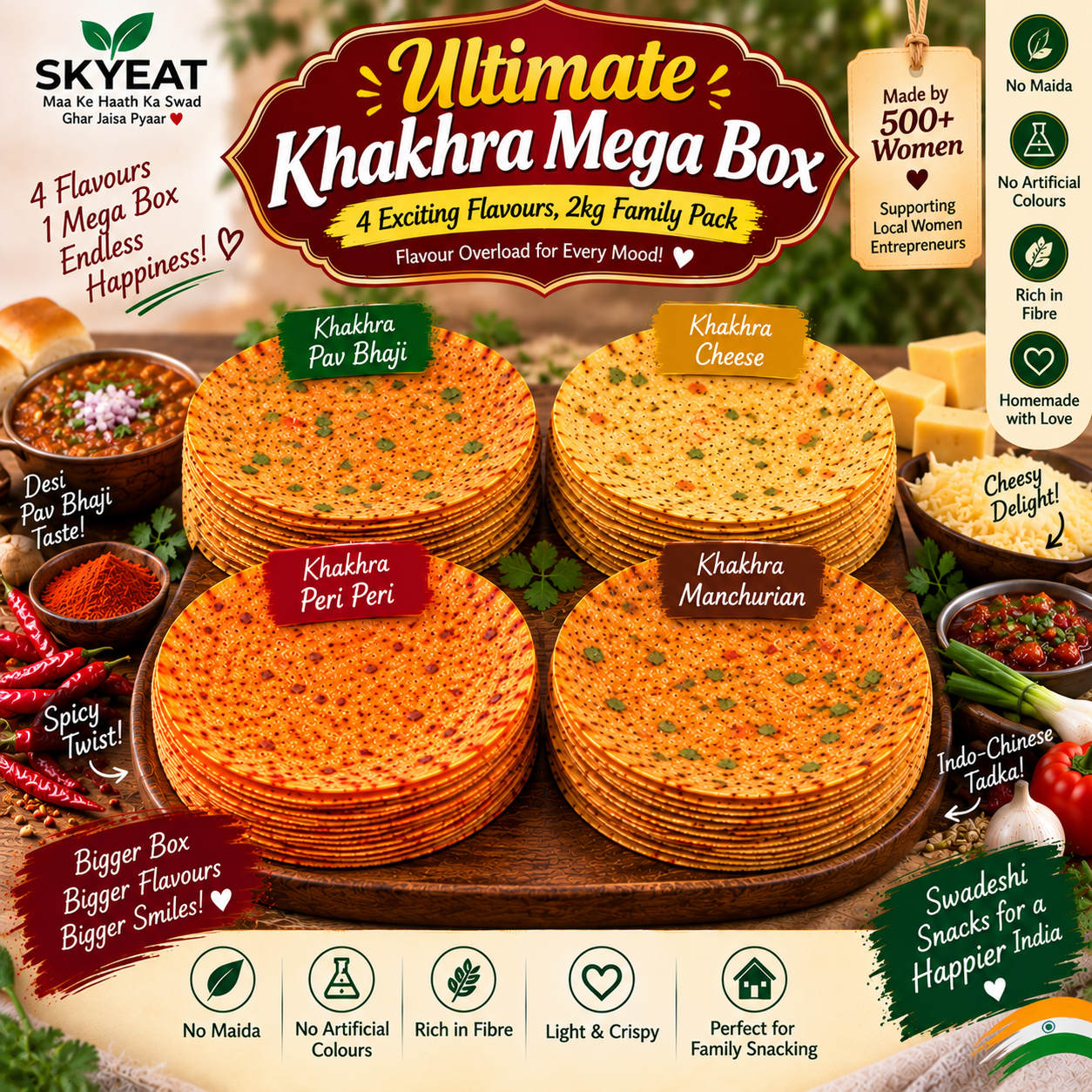 Ultimate Khakhra Mega Box