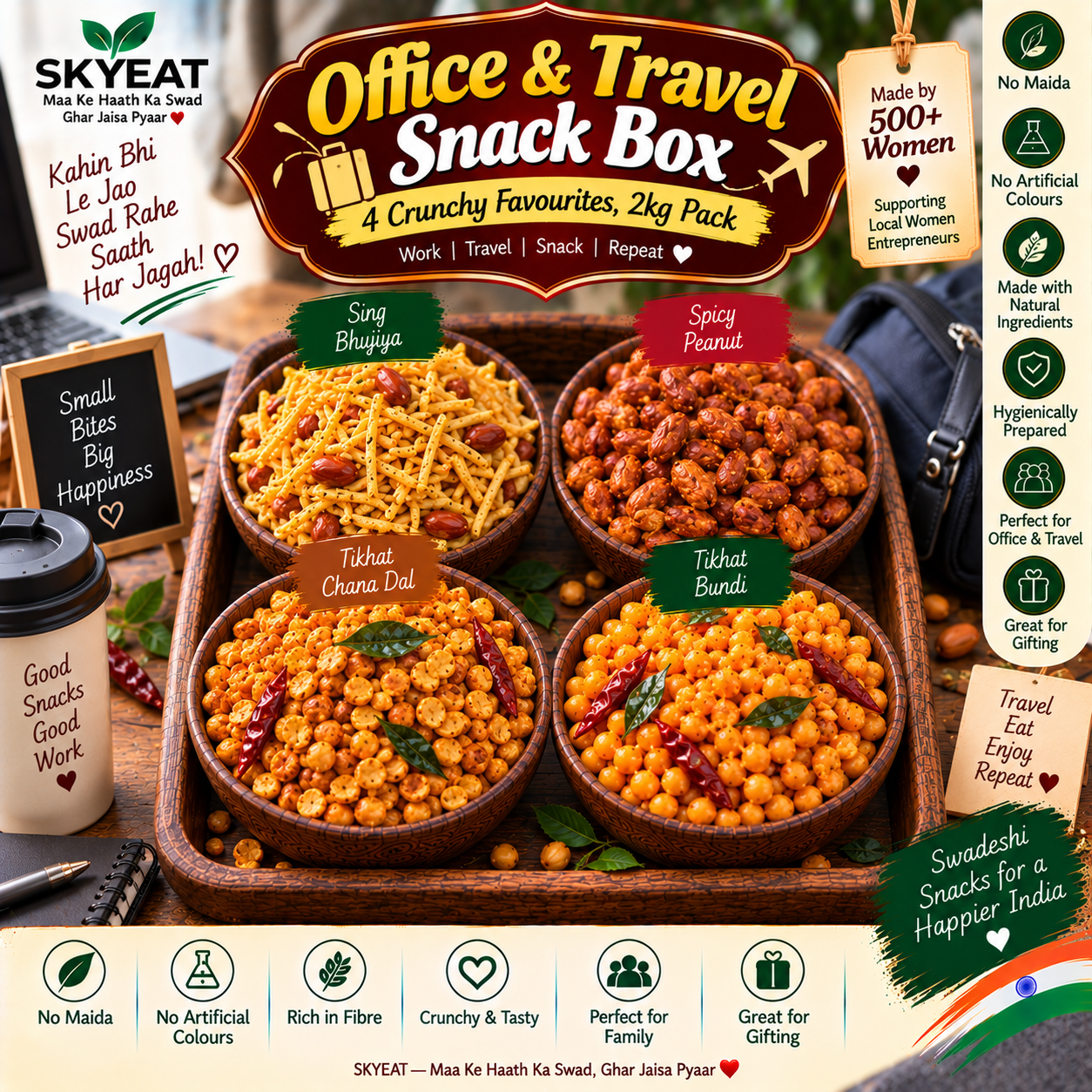 Office & Travel Snack Box