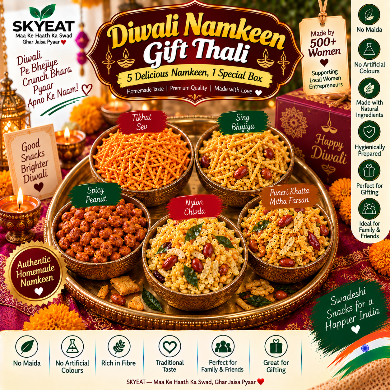 Diwali Namkeen Gift Box