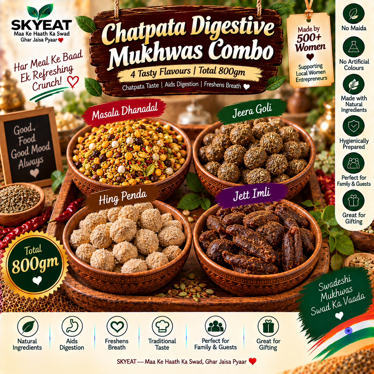 Chatpata Digestive Mukhwas Combo